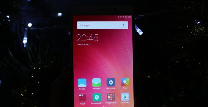 Xiaomi Mi5S פלוס: תצוגה