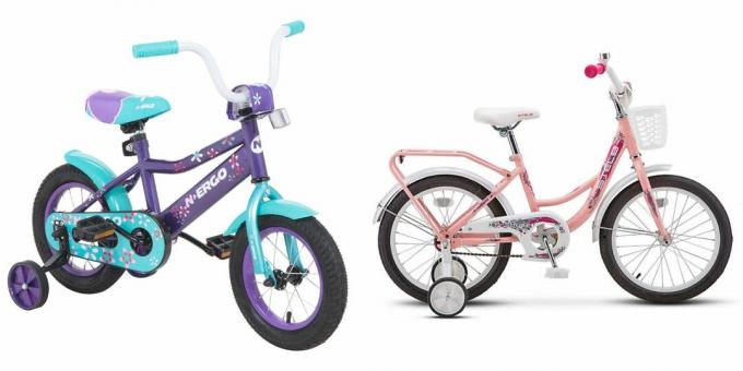 מה לתת לילדה במשך 5 שנים: אופניים