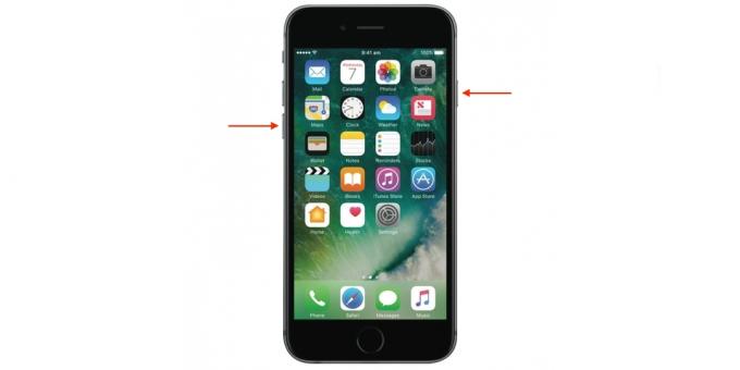 איך להפעיל מחדש iPhone שלך: iPhone 7