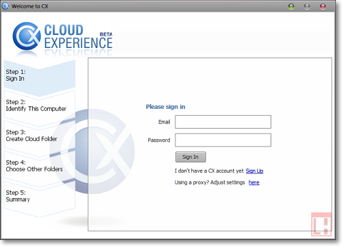 CloudExperience - שירות ענן נוח מאוד סנכרון קבצים