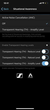 אפליקצית אוזניות Smart