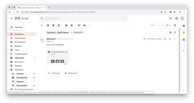 דרכים להוריד קבצים Dropbox: זכור קבצים מצורפים ב- Gmail