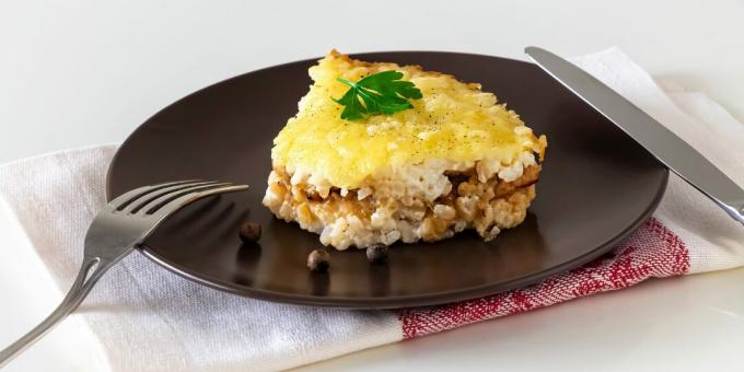 תבשיל אורז עם בשר טחון: מתכון פשוט
