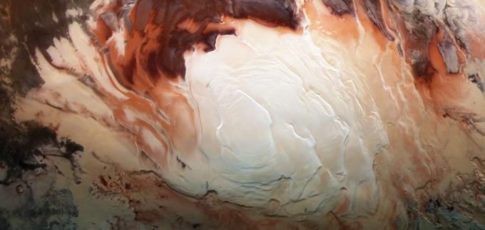 מים על מאדים קיים מצב נוזלים ומוצקים