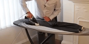 איך מכנסיים ברזל עם חצים: חץ גיהוץ