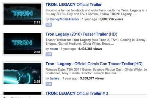 טריילר Legacy Tron_, HD