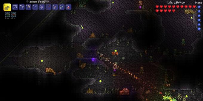 משחק על הישרדות: Terraria