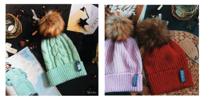 מתנות Avito: כובעי החורף