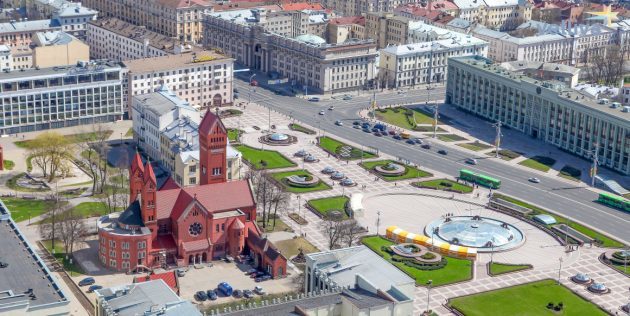 הכנסייה האדומה במינסק