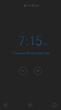 Rise שעון מעורר - השעון המעורר הכי מגניב עבור iPhone