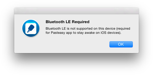 Pasteasy עבור OS X