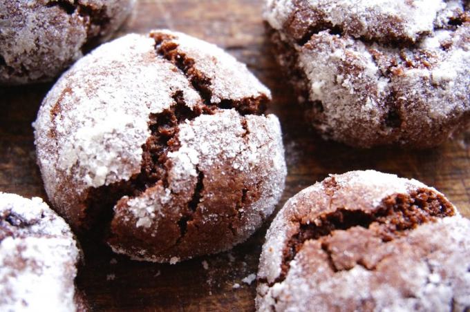 מתכון עוגיות שוקולד צ'יפס אבקת סוכר 