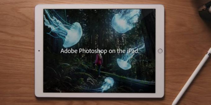 Adobe פרסמה פוטושופ המניין עבור iPad