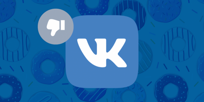 "VKontakte" מציג הערות dizlayki ומנויים שילם על המחברים