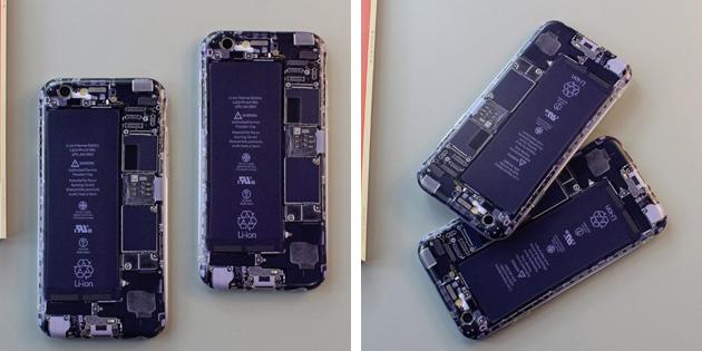 במקרים הטובים ביותר עבור iPhone: «שקוף» Case
