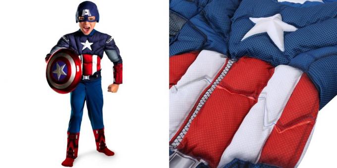ראש השנה תחפושות לילדים: קפטן אמריקה