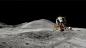 תמונות משוחזרות של משימות הירח של אפולו