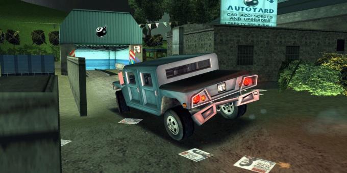 משחקים ישנים על המחשב: III Grand Theft Auto