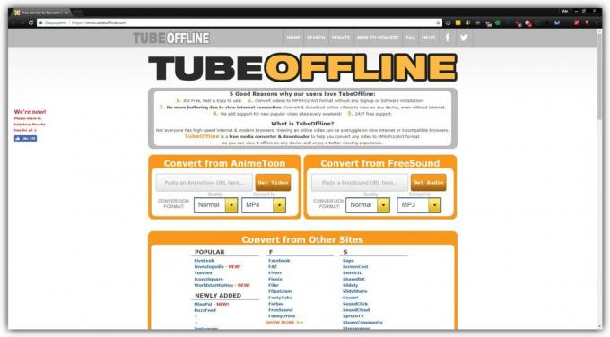 כיצד להוריד קטעי וידאו ללא צורך בתכנות: TubeOffline