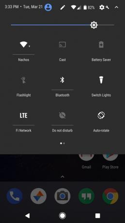 O Android: עיצוב כהה