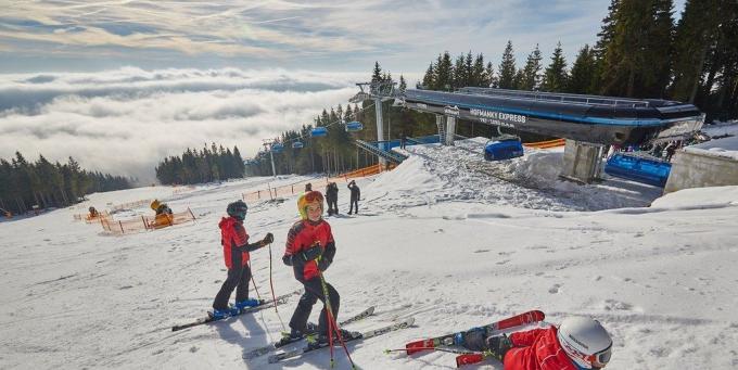 איפה לעשות סקי: הרי ענק, צ'כיה