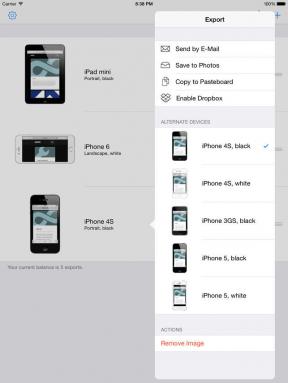 בקשות להוסיף מסגרת צילומי מסך ב- iOS