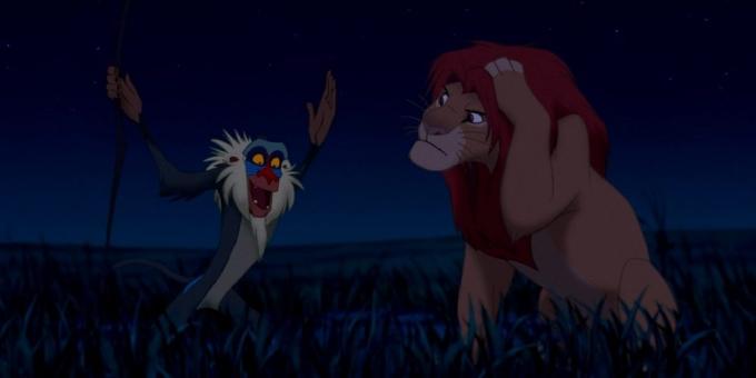 Cartoon "מלך האריות": רפיקי פועל בתפקיד מרווה ותמהוני נותן להבין את הגיבור הצעיר