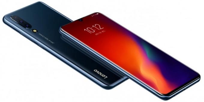 תצוגת Lenovo Z6 לוקחת 93.1% משטח הלוח הקדמי