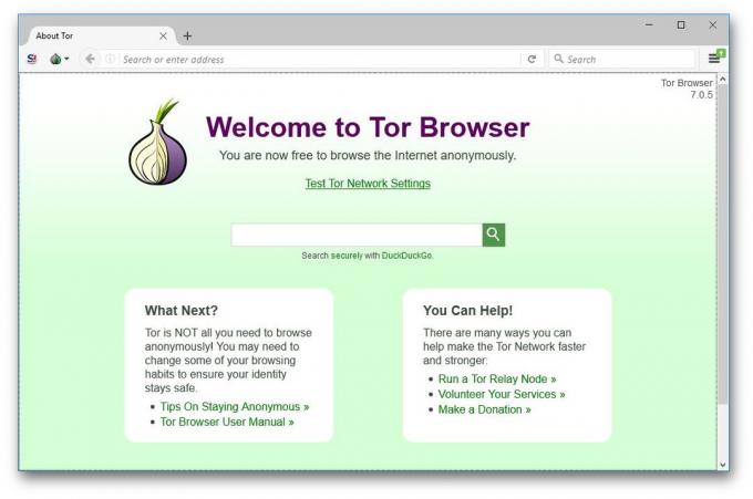 מידע אישי: Tor