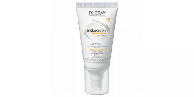 השיזוף הטוב ביותר: קרם הגנה קרם Ducray Melascreen
