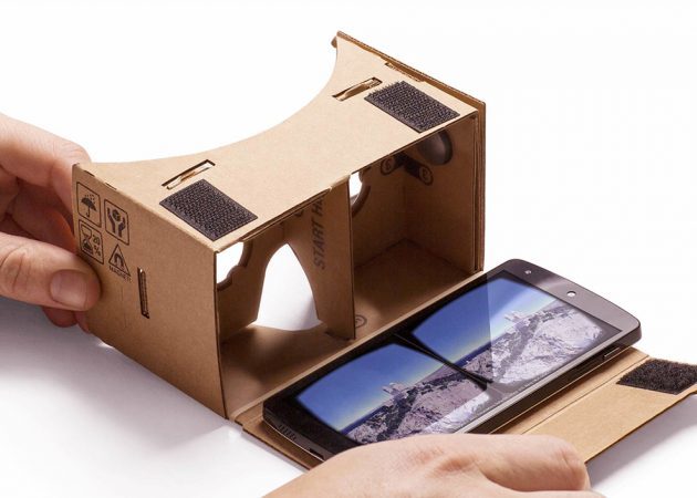 VR-גאדג'טים: Google קרטון