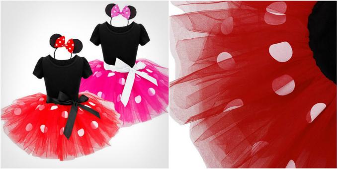 תחפושות לילדות המולד: תלבושות עכבר מיני