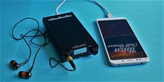 xDuoo XD-05: להתחבר לטלפון החכם שלך