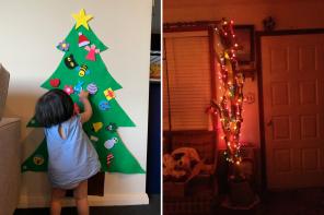 18 טיפים על איך לשמור את עץ חג המולד מן החתול