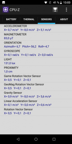 Ulefone Power 5. CPU-Z