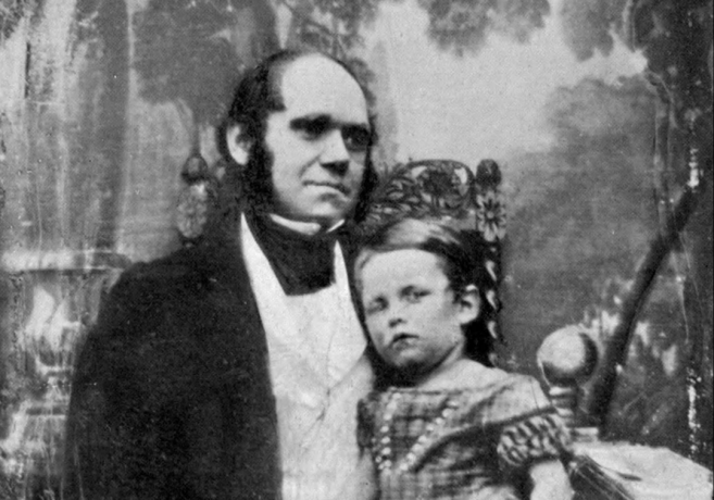 צ'רלס דרווין ובנו