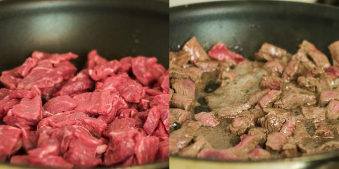 מטגנים בשר ומבשלים 20 דקות